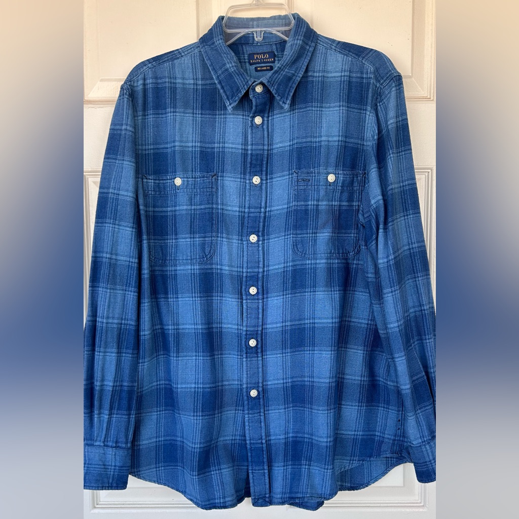 Polo Ralph Lauren Men’s Flannel Button Up Shirt